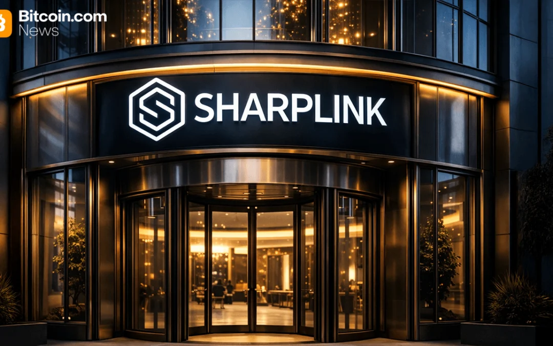 Sharplink’s ETH Stack Nears 870K as Institutions Claim 46% Stake
