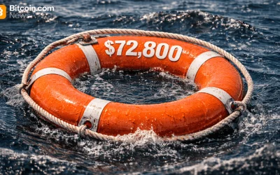 Bitcoin Finds a Floor or Flirts With the Abyss? $72.8K Is the New Lifebuoy
