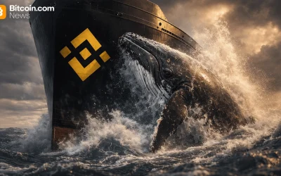 Whale Bitcoin Deposits Hit 14-Month High as $8.2 Billion BTC Floods Binance