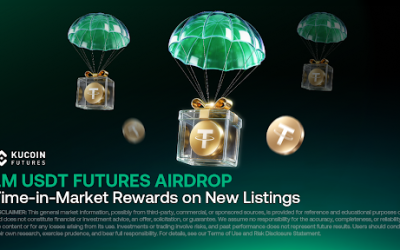 KuCoin launches $1M futures airdrop to reward traders holding new listings
