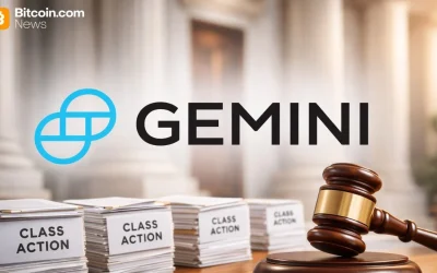 Class Action Lawsuits Hit Gemini as Exchange Growth Narrative Collapses Under Investor Scrutiny