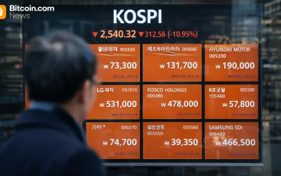 Bitcoin Diverges From Global Prices in South Korea — Third Major Discount Since FTX