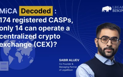 174 Registered CASPs, but Only 14 Can Operate a Centralized Crypto Exchange (CEX)? – Legal Bitcoin News