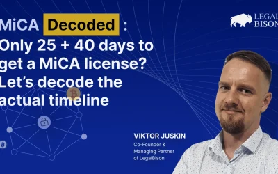 Only 25 + 40 Days to Get a MiCA License? Let’s Decode the Actual Timeline – Legal Bitcoin News