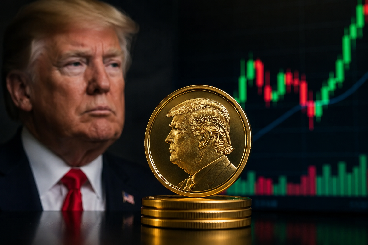 Here’s why the Official Trump coin price just jumped 18%