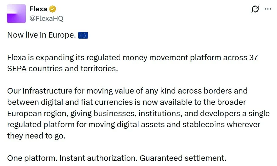 Flexa Expands Crypto Payments Across 37 European Markets