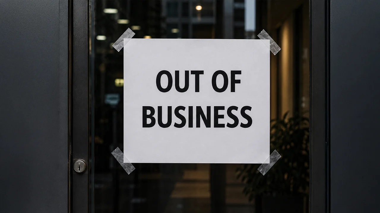Over 60 Crypto Firms and Projects Fold in 2026 as Bankruptcies, Bear Market and Hacks Rip Industry Apart